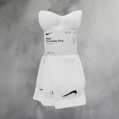 Nike Everyday Crew Socks - 3 pack / white