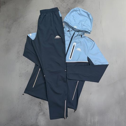 Trailberg vertigo tracksuit / ice blue - gray