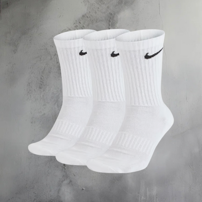 Nike Everyday Crew Socks - 3 pack / white